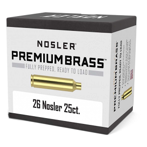 Nosler Nosler Custom Premium Unprimed Brass Rifle Cartridge Cases - $68.39 at SCHEELS