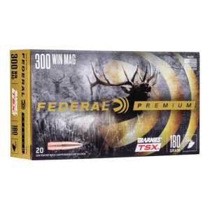 Federal Federal Premium Barnes TSX 300 Winchester Magnum Rifle Ammunition 20 Round Box - $60.99 at SCHEELS