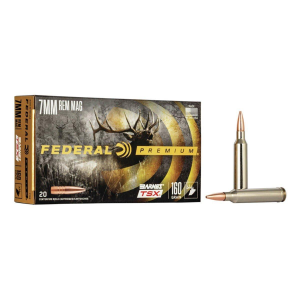 Federal Federal Premium Barnes TSX 7mm Remington Magnum Rifle Ammunition 20 Round Box - $56.99 at SCHEELS