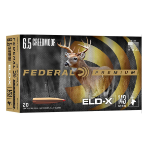 Federal Federal ELD-X 6.5 Creedmoor Rifle Ammunition 20 Round Box - $51.99 at SCHEELS