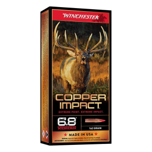 Winchester Winchester Copper Impact 6.8 Western Rifle Ammunition 20 Round Box - $63.99 at SCHEELS