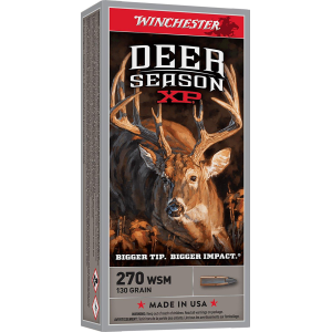 Winchester Winchester Deer Season XP 270 WSM Rifle Ammunition 20 Round Box - $56.99 at SCHEELS
