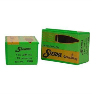 Sierra Bullets Sierra Bullet 7MM .284 175gr SBT - $58.49 at SCHEELS