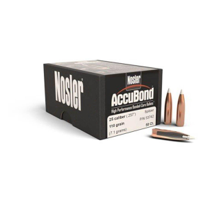 Nosler Nosler AccuBond 25 Caliber Bullets - $45.89 at SCHEELS
