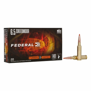 Federal Federal Premium Fusion Tipped 6.5 Creedmoor Rifle Ammunition 20 Round Box - $38.99 at SCHEELS