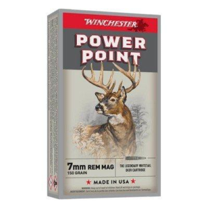Winchester Winchester Super-X Power-Point 7mm Remington Magnum Rifle Ammunition 20 Round Box - $40.99 at SCHEELS