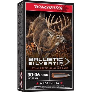 Winchester Winchester Ballistic Silvertip 30-06 Springfield Rifle Ammunition 20 Round Box - $34.99 at SCHEELS