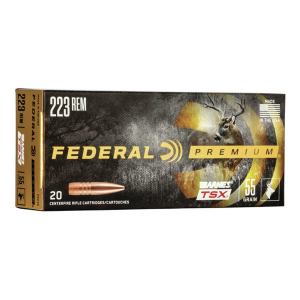 Federal Federal Premium Barnes TSX 223 Remington Rifle Ammunition 20 Round Box - $33.99 at SCHEELS