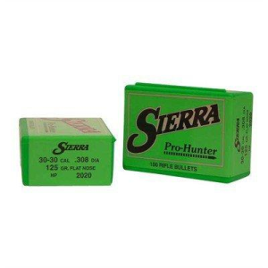 Sierra Bullets Sierra Bullet .30 .308 125gr HP/FN 30-30 - $35.99 at SCHEELS