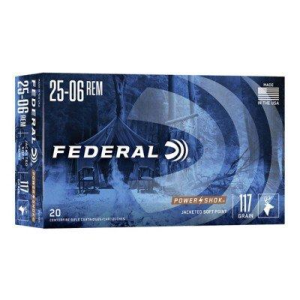 Federal Federal Power Shok 25-06 Remington Rifle Ammunition 20 Round Box - $35.99 at SCHEELS
