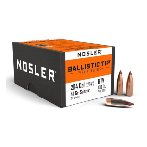Nosler Nosler Ballistic Tip Varmint 20 Caliber Rifle Bullets - $41.39 at SCHEELS