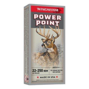 Winchester Winchester Super-X Power-Point 22-250 Remington Rifle Ammunition 20 Round Box - $27.99 at SCHEELS