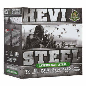 Hevi-Shot HEVI-Shot Hevi-Steel Layered 12 Gauge Shotshells 25 Round Box - $22.99 at SCHEELS
