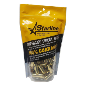 Starline Starline Unprimed Brass Pistol Cases 100ct Bag - $21.59 at SCHEELS