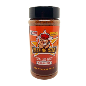 Blazing Star Bbq Blazing Star BBQ Scorpion Rub & Seasoning 13.8 oz - $9.99 at SCHEELS