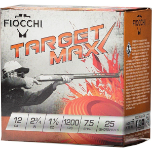 Fiocchi Fiocchi Scheels Exclusive Heavy Target Max 12 Gauge Shotshells 25 Round Box - $8.49 at SCHEELS
