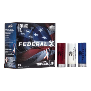 Federal Federal Top Gun USA Red White & Blue 12 Gauge Shotshells 25 Round Box - $8.49 at SCHEELS