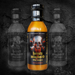 BAD BONES BBQ Honey Mustard BBQ Sauce - 12 fl oz