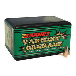 Barnes Varmint Grenade Lead Free Bullets