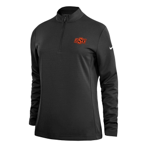 Oklahoma State Cowboys Nike Women's Victory 1/4 Zip Small Black