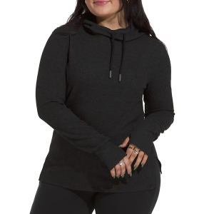Women's Fundamental Coast Waffle Long Sleeve Oversized Shirt XLarge Jet Black
