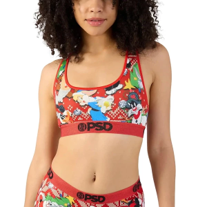 Women's PSD Sports Bra Small Red