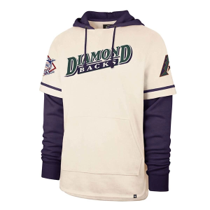 Arizona Diamondbacks 47 Brand Shortstop Hoodie XLarge Cream