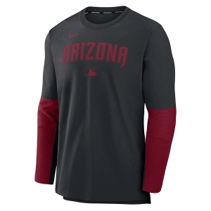 Arizona Diamondbacks Nike Authentic Collection Player Crew Large Black