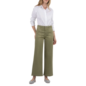 Women's KUT from the Kloth Meg Wide Leg Jeans Basil 16 27