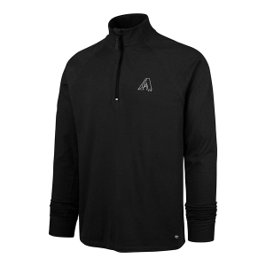 Arizona Diamondbacks 47 Brand Forward 1/4 Zip 2XLarge Black
