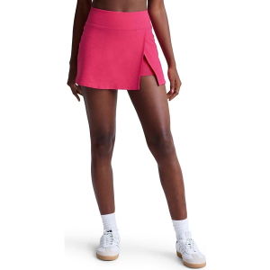 Women's Beyond Yoga Points Crossover Skort Large Vivid Pink Heather