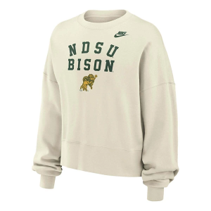 North Dakota State Bison Nike Women's Crew XLarge Sail