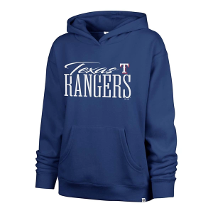 Women's Texas Rangers 47 Brand Whim Hoodie Large Royal