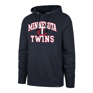 Minnesota Twins 47 Brand Velocity Hoodie 3XLarge Navy