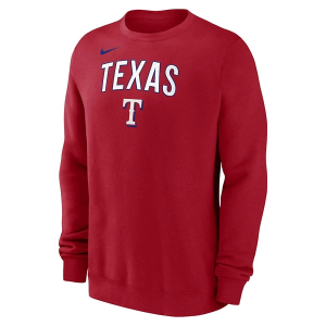 Texas Rangers Nike Classic Twill Crew Small Red