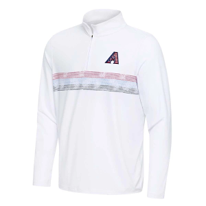 Arizona Diamondbacks Dashing Long Sleeve 1/4 Zip 2XLarge White
