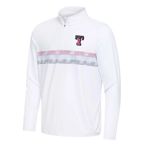 Texas Rangers Dashing Long Sleeve 1/4 Zip Large White