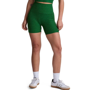 Women's Beyond Yoga Keep Pace Pocket Biker Shorts Small Summer Thyme Green