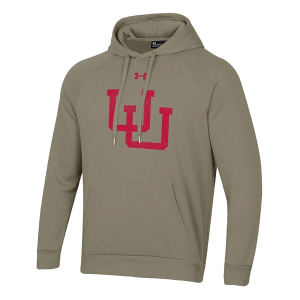 Utah Utes Under Armour Hoodie Medium Tan