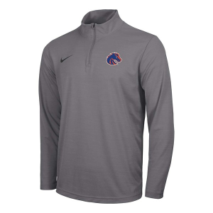 Boise State Broncos Nike Intensity 1/4 Zip XLarge Gunmetal