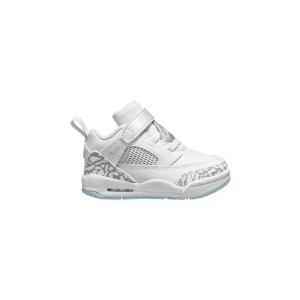 Jordan Spizike Low Sneakers Toddler 10T Regular White/Neutral Grey/Metallic Silver