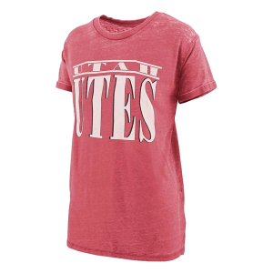 Utah Utes Pressbox Women's Holden T-Shirt Small Red