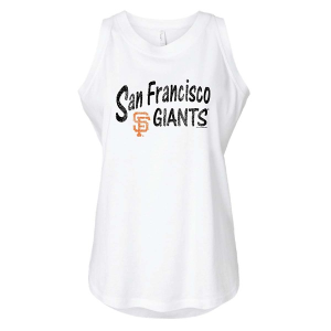 Soft As A Grape Women's San Francisco Giants Relaxed Tank Top