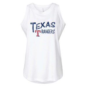 Soft As A Grape Women's Texas Rangers Relaxed Tank Top