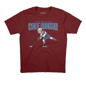 BreakingT Kids' Cale Makar Caricature T-Shirt