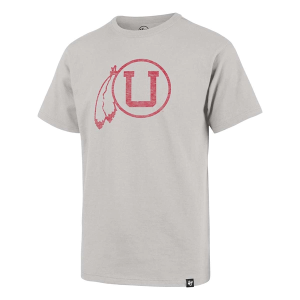 Utah Utes 47 Brand Franklin Kids' T-Shirt Medium Grey Heather