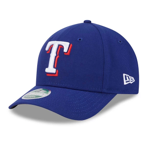 Kids' Texas Rangers New Era Player Replica 9FORTY Adjustable Hat One Size Dark Blue