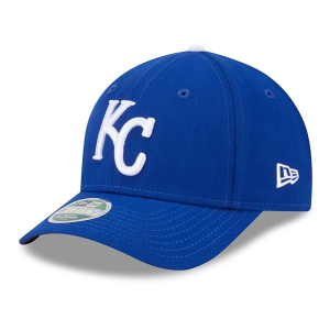Kids' Kansas City Royals New Era Player Replica 9FORTY Adjustable Hat One Size Blue