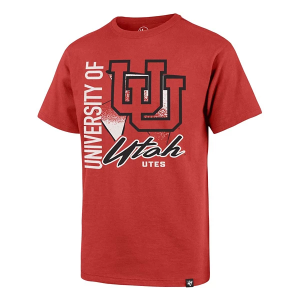 Utah Utes 47 Brand Side Arm Kids' T-Shirt XLarge Red