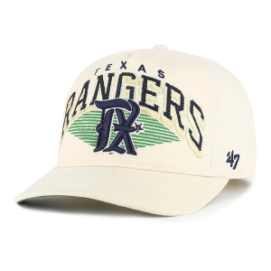 Kids' Texas Rangers 47 Brand City Connect Panoma Hitch Snapback Hat Natural